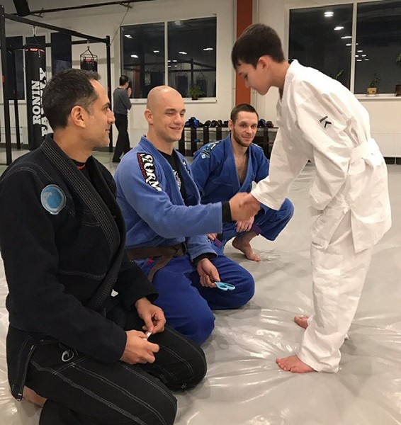 Тренировки по бразильскому джиу-джитсу